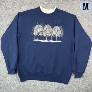 Vintage 90’s Winter Double Collar Sweater Sweatshirt